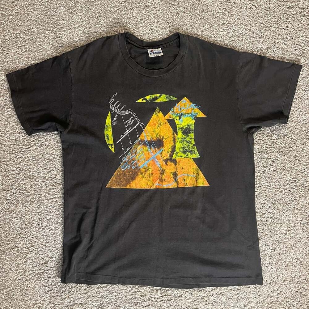 Vintage Band Tee The Manhattan Transfer Single Stitch Concert T-Shirt Size XL